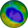 Antarctic Ozone 2016-09-26